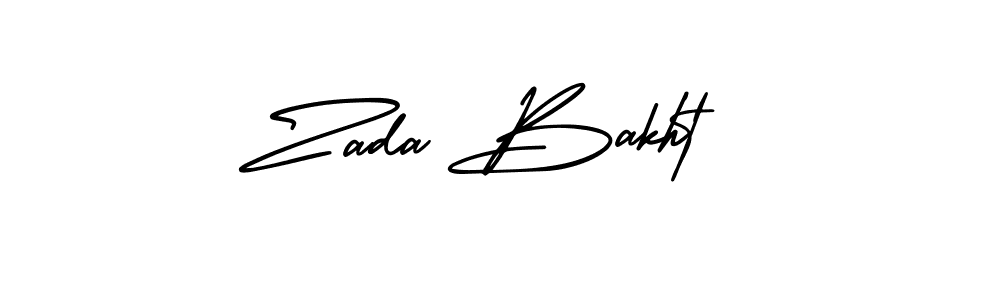 AmerikaSignatureDemo-Regular is a professional signature style that is perfect for those who want to add a touch of class to their signature. It is also a great choice for those who want to make their signature more unique. Get Zada Bakht name to fancy signature for free. Zada Bakht signature style 3 images and pictures png