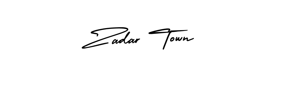 Similarly AmerikaSignatureDemo-Regular is the best handwritten signature design. Signature creator online .You can use it as an online autograph creator for name Zadar Town. Zadar Town signature style 3 images and pictures png
