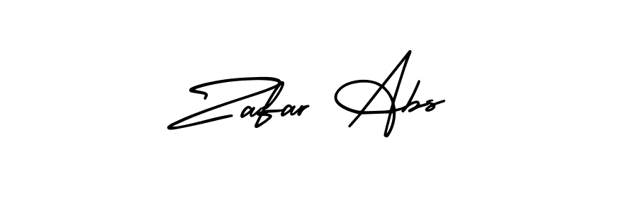 Use a signature maker to create a handwritten signature online. With this signature software, you can design (AmerikaSignatureDemo-Regular) your own signature for name Zafar Abs. Zafar Abs signature style 3 images and pictures png