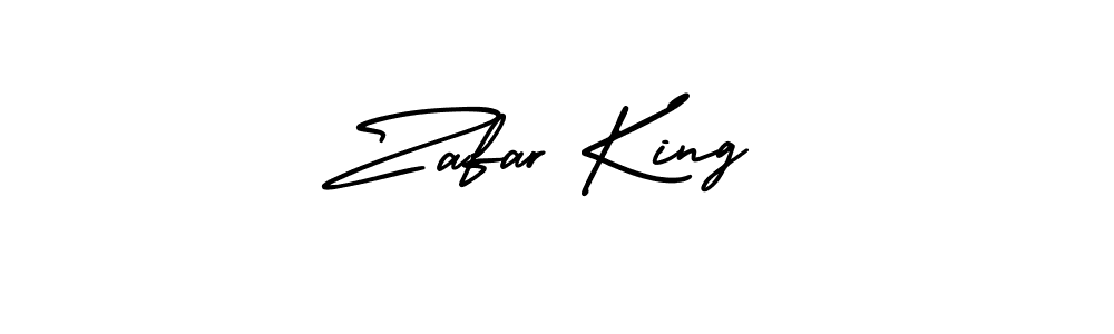 Best and Professional Signature Style for Zafar King. AmerikaSignatureDemo-Regular Best Signature Style Collection. Zafar King signature style 3 images and pictures png