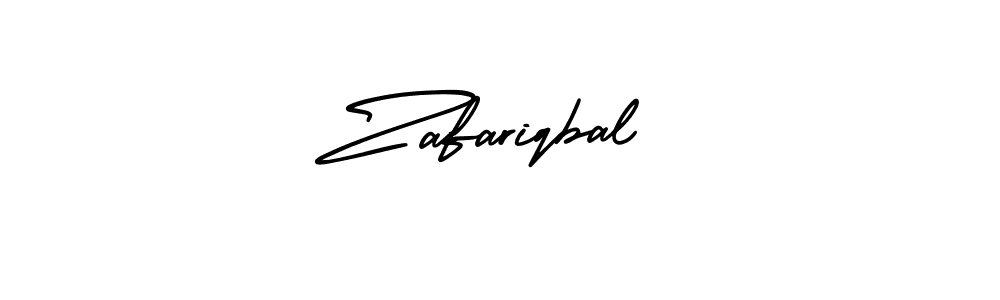 Make a beautiful signature design for name Zafariqbal. Use this online signature maker to create a handwritten signature for free. Zafariqbal signature style 3 images and pictures png