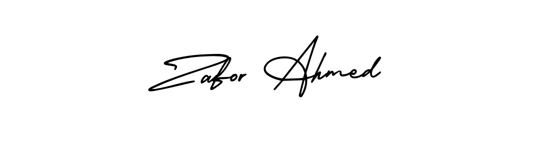 Also You can easily find your signature by using the search form. We will create Zafor Ahmed name handwritten signature images for you free of cost using AmerikaSignatureDemo-Regular sign style. Zafor Ahmed signature style 3 images and pictures png