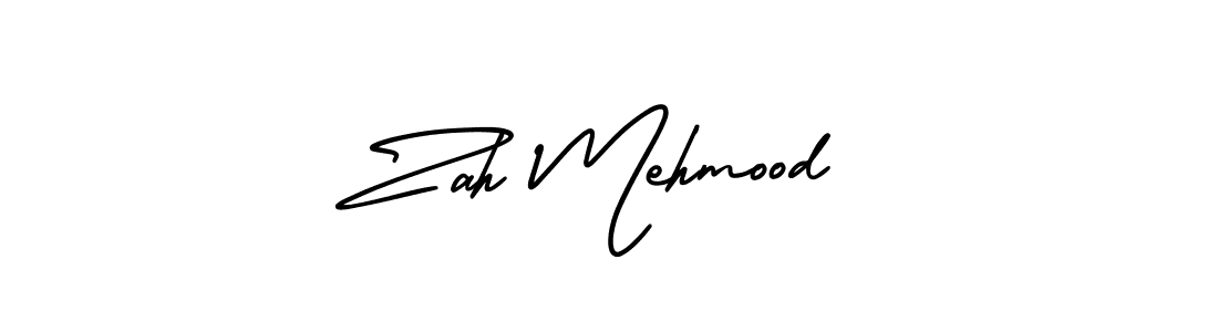 Also we have Zah Mehmood name is the best signature style. Create professional handwritten signature collection using AmerikaSignatureDemo-Regular autograph style. Zah Mehmood signature style 3 images and pictures png