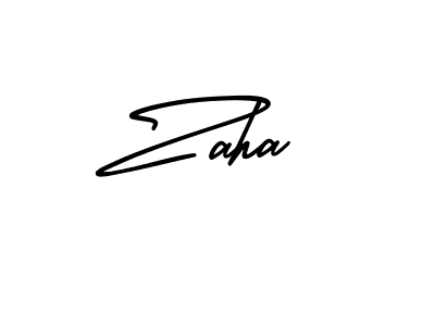 AmerikaSignatureDemo-Regular is a professional signature style that is perfect for those who want to add a touch of class to their signature. It is also a great choice for those who want to make their signature more unique. Get Zaha name to fancy signature for free. Zaha signature style 3 images and pictures png