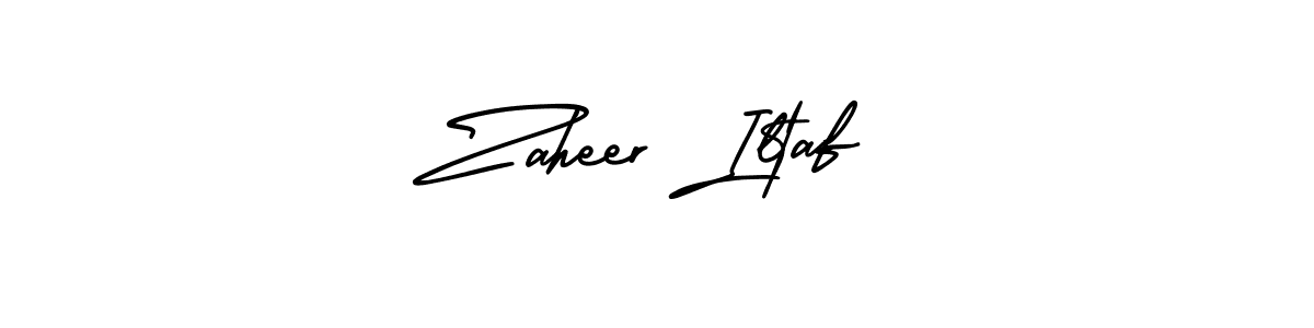 How to make Zaheer Iltaf name signature. Use AmerikaSignatureDemo-Regular style for creating short signs online. This is the latest handwritten sign. Zaheer Iltaf signature style 3 images and pictures png