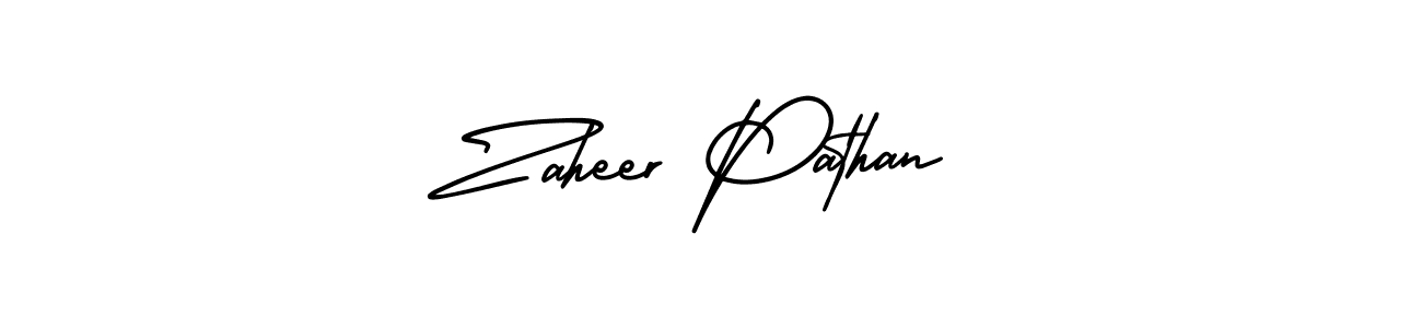 Also You can easily find your signature by using the search form. We will create Zaheer Pathan name handwritten signature images for you free of cost using AmerikaSignatureDemo-Regular sign style. Zaheer Pathan signature style 3 images and pictures png