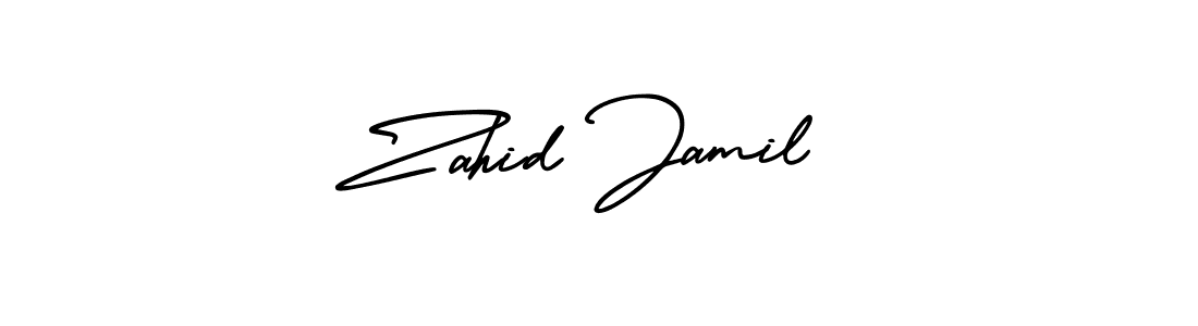 Similarly AmerikaSignatureDemo-Regular is the best handwritten signature design. Signature creator online .You can use it as an online autograph creator for name Zahid Jamil. Zahid Jamil signature style 3 images and pictures png