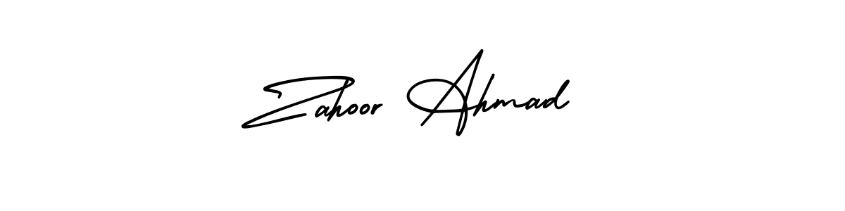 if you are searching for the best signature style for your name Zahoor Ahmad. so please give up your signature search. here we have designed multiple signature styles  using AmerikaSignatureDemo-Regular. Zahoor Ahmad signature style 3 images and pictures png