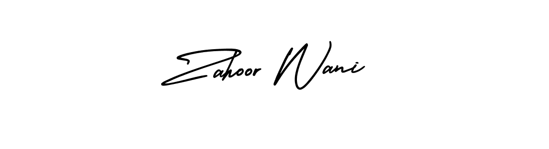 Best and Professional Signature Style for Zahoor Wani. AmerikaSignatureDemo-Regular Best Signature Style Collection. Zahoor Wani signature style 3 images and pictures png