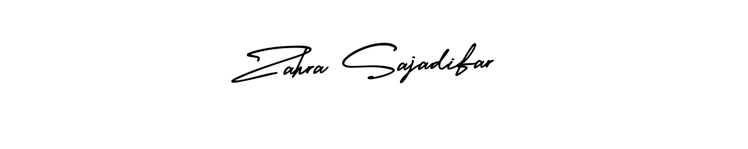 Also we have Zahra Sajadifar name is the best signature style. Create professional handwritten signature collection using AmerikaSignatureDemo-Regular autograph style. Zahra Sajadifar signature style 3 images and pictures png