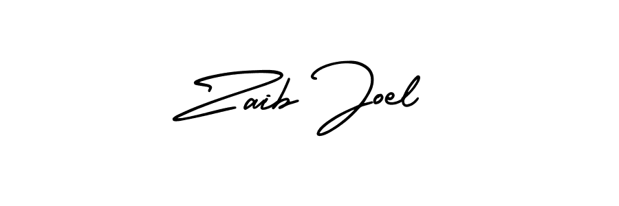 Use a signature maker to create a handwritten signature online. With this signature software, you can design (AmerikaSignatureDemo-Regular) your own signature for name Zaib Joel. Zaib Joel signature style 3 images and pictures png