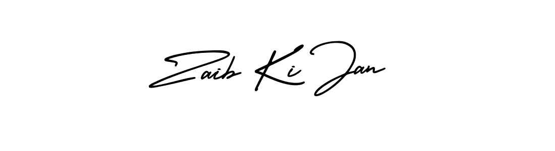Use a signature maker to create a handwritten signature online. With this signature software, you can design (AmerikaSignatureDemo-Regular) your own signature for name Zaib Ki Jan. Zaib Ki Jan signature style 3 images and pictures png
