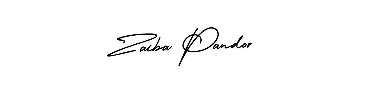 if you are searching for the best signature style for your name Zaiba Pandor. so please give up your signature search. here we have designed multiple signature styles  using AmerikaSignatureDemo-Regular. Zaiba Pandor signature style 3 images and pictures png