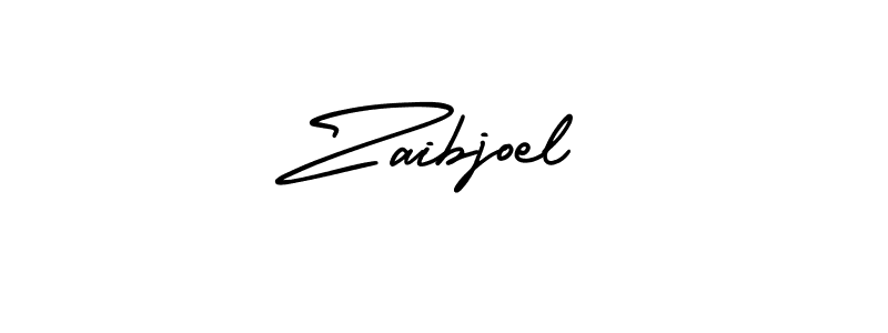 Design your own signature with our free online signature maker. With this signature software, you can create a handwritten (AmerikaSignatureDemo-Regular) signature for name Zaibjoel. Zaibjoel signature style 3 images and pictures png