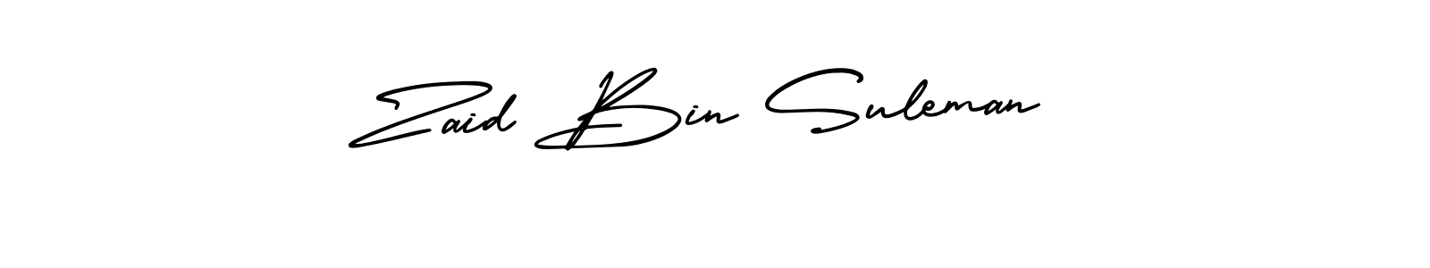 Best and Professional Signature Style for Zaid Bin Suleman. AmerikaSignatureDemo-Regular Best Signature Style Collection. Zaid Bin Suleman signature style 3 images and pictures png