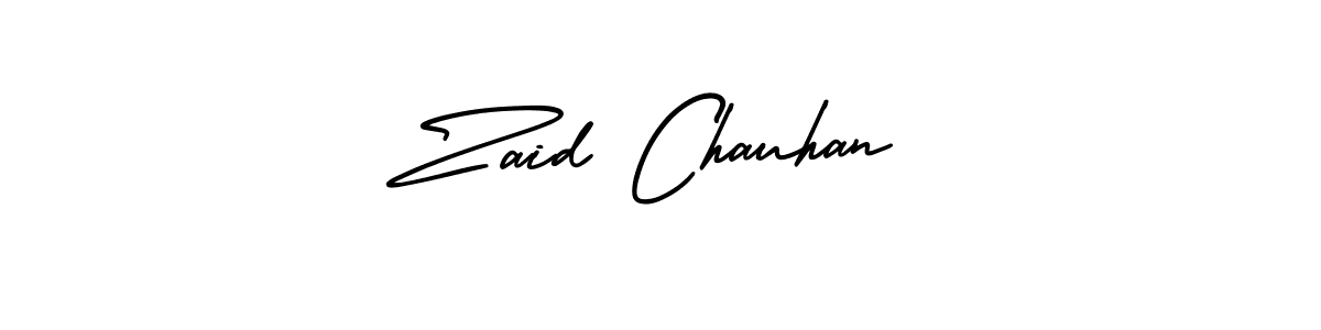 if you are searching for the best signature style for your name Zaid Chauhan. so please give up your signature search. here we have designed multiple signature styles  using AmerikaSignatureDemo-Regular. Zaid Chauhan signature style 3 images and pictures png