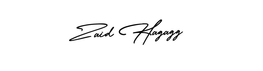 This is the best signature style for the Zaid Hagagg name. Also you like these signature font (AmerikaSignatureDemo-Regular). Mix name signature. Zaid Hagagg signature style 3 images and pictures png