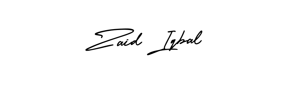 Make a beautiful signature design for name Zaid Iqbal. Use this online signature maker to create a handwritten signature for free. Zaid Iqbal signature style 3 images and pictures png