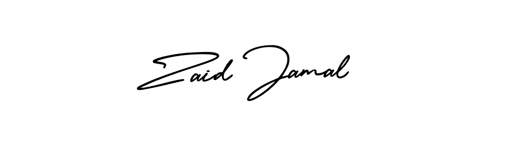 Also You can easily find your signature by using the search form. We will create Zaid Jamal name handwritten signature images for you free of cost using AmerikaSignatureDemo-Regular sign style. Zaid Jamal signature style 3 images and pictures png