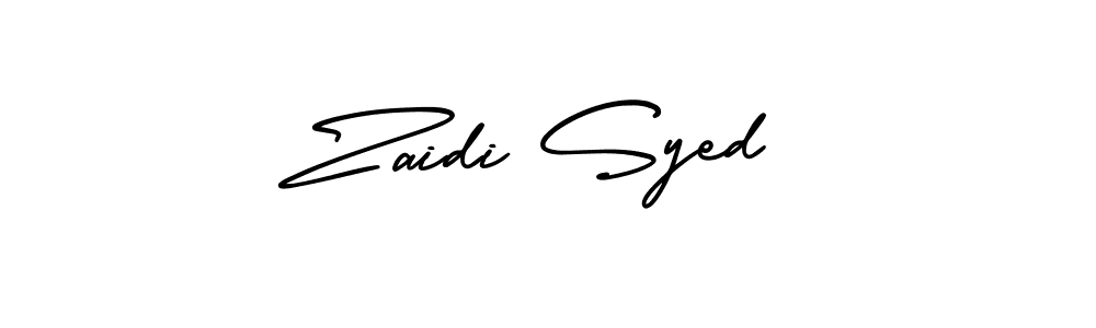 Similarly AmerikaSignatureDemo-Regular is the best handwritten signature design. Signature creator online .You can use it as an online autograph creator for name Zaidi Syed. Zaidi Syed signature style 3 images and pictures png