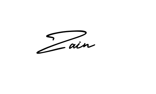 How to Draw Zain  signature style? AmerikaSignatureDemo-Regular is a latest design signature styles for name Zain . Zain  signature style 3 images and pictures png