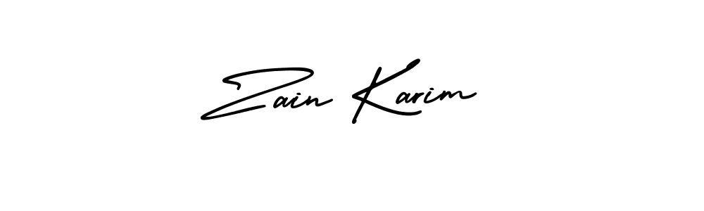 Also we have Zain Karim name is the best signature style. Create professional handwritten signature collection using AmerikaSignatureDemo-Regular autograph style. Zain Karim signature style 3 images and pictures png