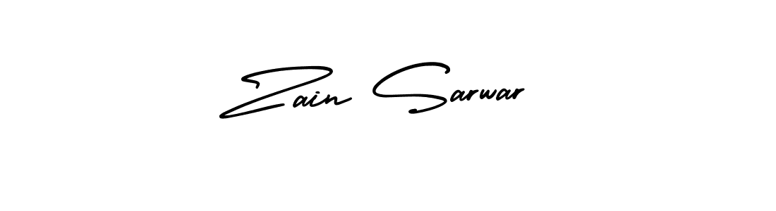 Use a signature maker to create a handwritten signature online. With this signature software, you can design (AmerikaSignatureDemo-Regular) your own signature for name Zain Sarwar. Zain Sarwar signature style 3 images and pictures png