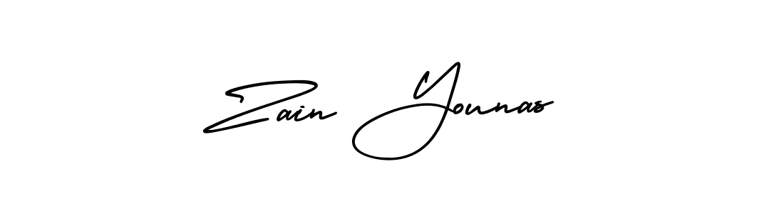 if you are searching for the best signature style for your name Zain Younas. so please give up your signature search. here we have designed multiple signature styles  using AmerikaSignatureDemo-Regular. Zain Younas signature style 3 images and pictures png