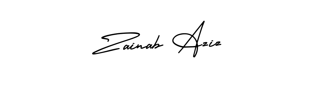 Similarly AmerikaSignatureDemo-Regular is the best handwritten signature design. Signature creator online .You can use it as an online autograph creator for name Zainab Aziz. Zainab Aziz signature style 3 images and pictures png