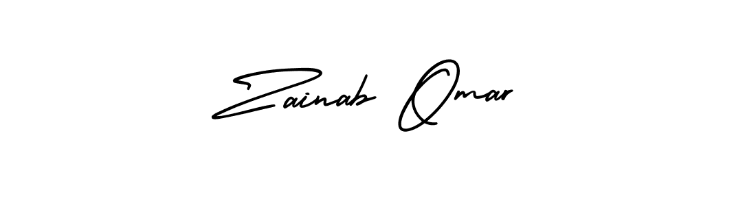 AmerikaSignatureDemo-Regular is a professional signature style that is perfect for those who want to add a touch of class to their signature. It is also a great choice for those who want to make their signature more unique. Get Zainab Omar name to fancy signature for free. Zainab Omar signature style 3 images and pictures png