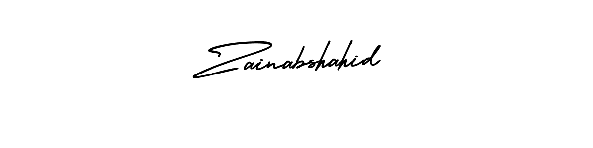 Here are the top 10 professional signature styles for the name Zainabshahid. These are the best autograph styles you can use for your name. Zainabshahid signature style 3 images and pictures png