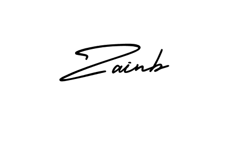 AmerikaSignatureDemo-Regular is a professional signature style that is perfect for those who want to add a touch of class to their signature. It is also a great choice for those who want to make their signature more unique. Get Zainb name to fancy signature for free. Zainb signature style 3 images and pictures png