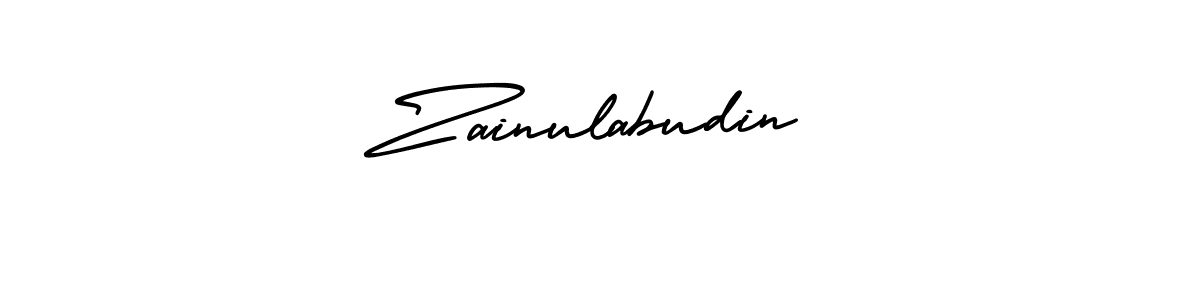 Make a beautiful signature design for name Zainulabudin. Use this online signature maker to create a handwritten signature for free. Zainulabudin signature style 3 images and pictures png