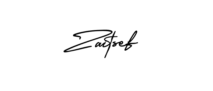 Also You can easily find your signature by using the search form. We will create Zaitsef name handwritten signature images for you free of cost using AmerikaSignatureDemo-Regular sign style. Zaitsef signature style 3 images and pictures png