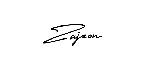 if you are searching for the best signature style for your name Zajzon. so please give up your signature search. here we have designed multiple signature styles  using AmerikaSignatureDemo-Regular. Zajzon signature style 3 images and pictures png