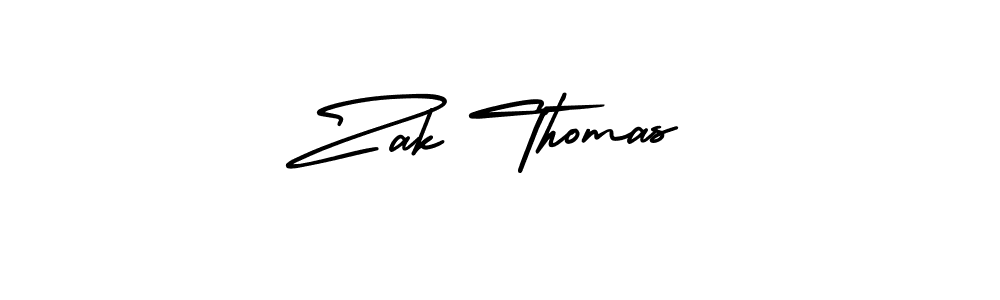 Also we have Zak Thomas name is the best signature style. Create professional handwritten signature collection using AmerikaSignatureDemo-Regular autograph style. Zak Thomas signature style 3 images and pictures png