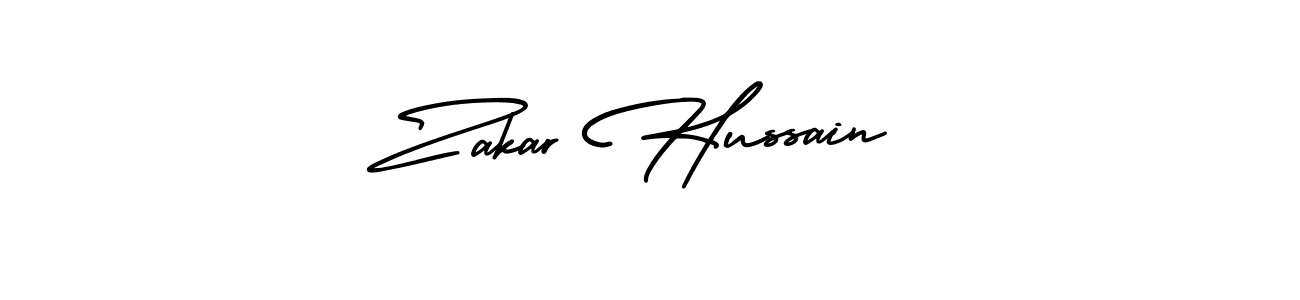 This is the best signature style for the Zakar Hussain name. Also you like these signature font (AmerikaSignatureDemo-Regular). Mix name signature. Zakar Hussain signature style 3 images and pictures png