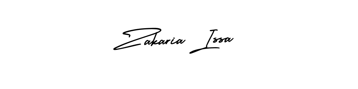 You should practise on your own different ways (AmerikaSignatureDemo-Regular) to write your name (Zakaria Issa) in signature. don't let someone else do it for you. Zakaria Issa signature style 3 images and pictures png
