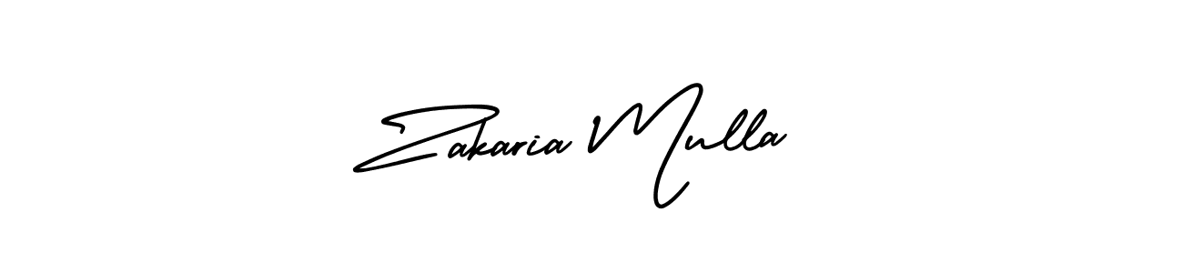 Make a beautiful signature design for name Zakaria Mulla. Use this online signature maker to create a handwritten signature for free. Zakaria Mulla signature style 3 images and pictures png