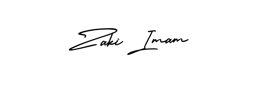 Best and Professional Signature Style for Zaki Imam. AmerikaSignatureDemo-Regular Best Signature Style Collection. Zaki Imam signature style 3 images and pictures png