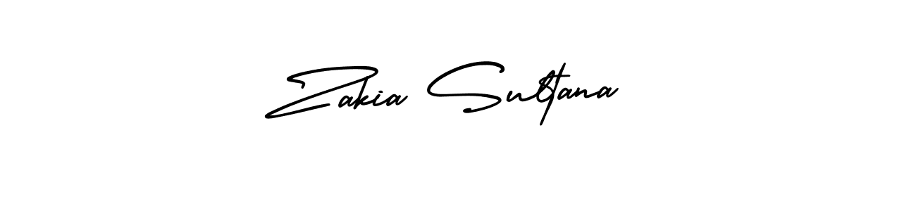 Best and Professional Signature Style for Zakia Sultana. AmerikaSignatureDemo-Regular Best Signature Style Collection. Zakia Sultana signature style 3 images and pictures png