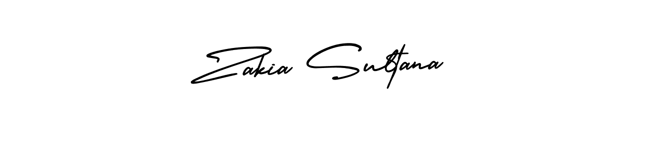 Best and Professional Signature Style for Zakia Sultana. AmerikaSignatureDemo-Regular Best Signature Style Collection. Zakia Sultana signature style 3 images and pictures png