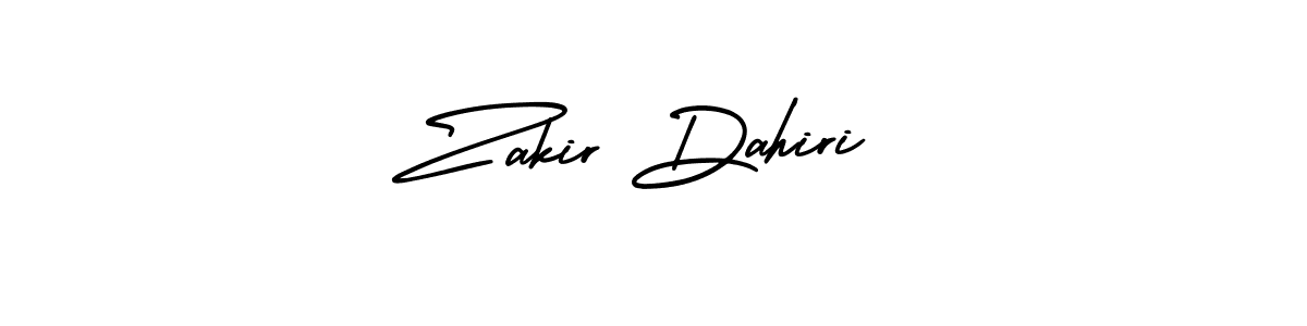 Best and Professional Signature Style for Zakir Dahiri. AmerikaSignatureDemo-Regular Best Signature Style Collection. Zakir Dahiri signature style 3 images and pictures png