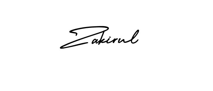 Also we have Zakirul name is the best signature style. Create professional handwritten signature collection using AmerikaSignatureDemo-Regular autograph style. Zakirul signature style 3 images and pictures png