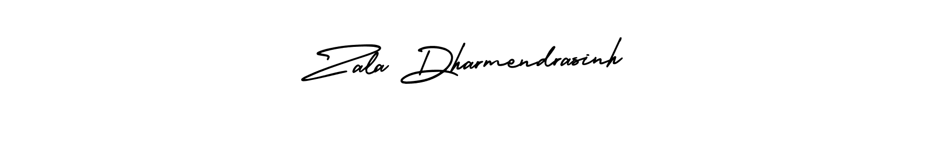 It looks lik you need a new signature style for name Zala Dharmendrasinh. Design unique handwritten (AmerikaSignatureDemo-Regular) signature with our free signature maker in just a few clicks. Zala Dharmendrasinh signature style 3 images and pictures png