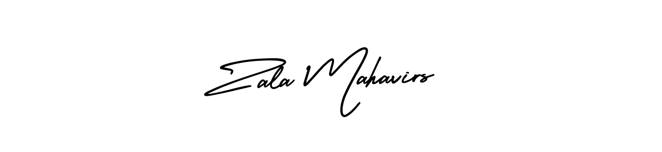 Make a short Zala Mahavirs signature style. Manage your documents anywhere anytime using AmerikaSignatureDemo-Regular. Create and add eSignatures, submit forms, share and send files easily. Zala Mahavirs signature style 3 images and pictures png