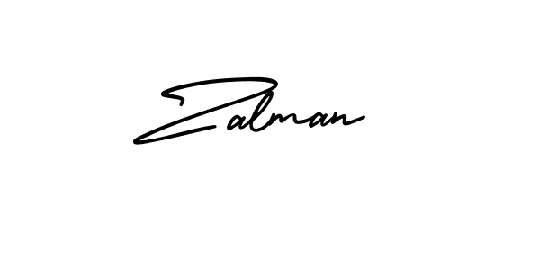 How to make Zalman signature? AmerikaSignatureDemo-Regular is a professional autograph style. Create handwritten signature for Zalman name. Zalman signature style 3 images and pictures png