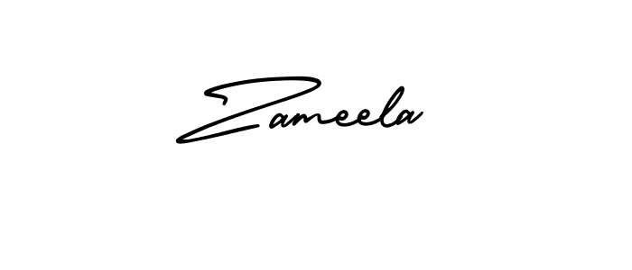 Make a short Zameela signature style. Manage your documents anywhere anytime using AmerikaSignatureDemo-Regular. Create and add eSignatures, submit forms, share and send files easily. Zameela signature style 3 images and pictures png