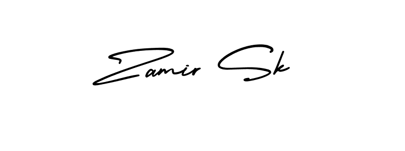 Make a short Zamir Sk signature style. Manage your documents anywhere anytime using AmerikaSignatureDemo-Regular. Create and add eSignatures, submit forms, share and send files easily. Zamir Sk signature style 3 images and pictures png