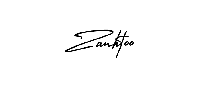 Best and Professional Signature Style for Zanhtoo. AmerikaSignatureDemo-Regular Best Signature Style Collection. Zanhtoo signature style 3 images and pictures png